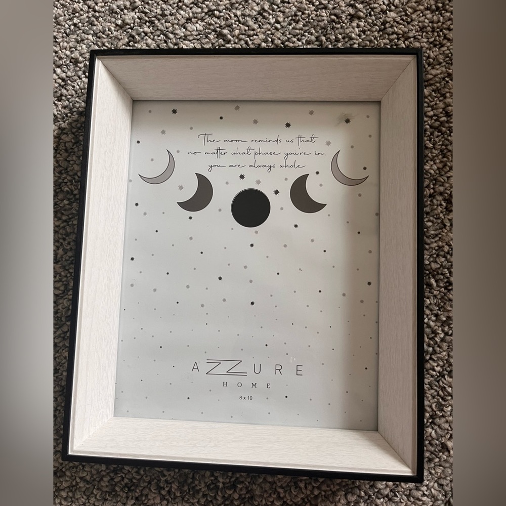 Moon faze picture frame
